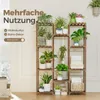 Bamworld Pflanzenständer Blumenständer Hoher Pflanzenstufen Produktbild-Vorschau 5