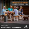 Flammtal Bioethanol Kamin [8h Brenndauer / 80x26x26 cm] - Produktbild-Vorschau 6