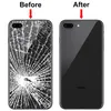 MMOBIEL Akkudeckel für iPhone 8 Plus (SCHWARZ) Glas Produktbild-Vorschau 4