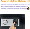 UISEBRT Möbeltresor Elektronischer Safe Tresor Digitaler Produktbild-Vorschau 3