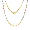 Damen Collier echt Gold 375 (9 kt) in tricolor Produktbild-Vorschau 1