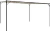 vidaXL Paviljoen, beige, 4x4 meter, 180 g/m² stof en staal Productafbeelding-voorbeeld 1