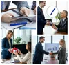 10 Stück ergonomische Kugelschreiber, Blau Produktbild-Vorschau 2