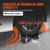 Car Dolly Wheel Tire Dolly 4 PCS Heavy Duty Skate Auto Produktbild-Vorschau 3