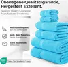 set di asciugamani in spugna Carli - 100% cotone - Oekotex Anteprima dell’immagine prodotto 3