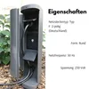 Novatool 1x Gartensteckdose Funk 2-fach Anthrazit SMART Produktbild-Vorschau 5