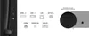 Diagrams illustrating the ports and connections of a television, along with a close-up view of the back panel showing the placement of optical and LAN ports. Anteprima dell’immagine prodotto