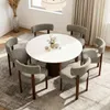 COLAMY - Juego de 2 sillas de comedor de madera maciza, Vista previa de la imagen del producto 13