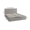 FEDVE Polsterbett Doppelbett Handorf Schlafzimmer Bett Produktbild-Vorschau 5