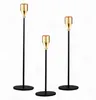 Modern zwarte en gouden kaarshouders voor kerst – set van 3 Productafbeelding-voorbeeld 10