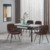 WOLTU 2er-Set Esszimmerstühle Polsterstuhl Kunstleder Produktbild-Vorschau 2