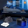 2.2L Katzen Trinkbrunnen mit Bewegungsmelder Blaue LED Produktbild-Vorschau 3