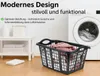Wäschekorb 37L aus stabilem Kunststoff – 60x40x30 cm – Produktbild-Vorschau 3