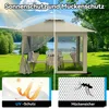 LZQ Záhradný pavilón 3x3 m  Skladací pavilón typu „pop-up“ Náhľad obrázku produktu 9