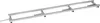 A long, silver-colored metal guide system for a portable sawmill, shown against a white background. Produktbild-Vorschau