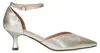 Misstyl by Laura Vita Damen Pumps Fesselriemen Metallic Produktbild-Vorschau 4