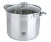 Kochtopf mit Deckel Suppentopf Edelstahl 32cm 19L Induktion Produktbild-Vorschau 1