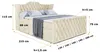 ALTDECOR Boxspringbett mit Fußteil, 2 Matratzen und Topper Produktbild-Vorschau 7