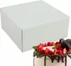 Kuchenkasten Weiss 28X28X13Cm Stabile Verpackung Sturdy Produktbild-Vorschau 1