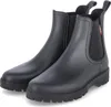 Kaerlek Damen Chelsea Boots Gummistiefel Schwarz Produktbild-Vorschau 1