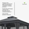 Blumfeldt Mondo Dual Pavillon 3x3 – Doppeldach & Podgląd zdjęcia produktu 4