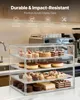 SucceBuy Vetrina per dolci a 4 ripiani in acrilico Anteprima dell’immagine prodotto 2