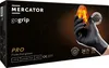 Mercator GoGrip Schwarze Nitrilhandschuhe M 50 Stk Produktbild-Vorschau 1