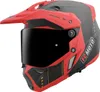 Casco da enduro FC-Moto Merkur Pro Air, nero/rosso, taglia Anteprima dell’immagine prodotto 2