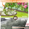 LZQ Rasenkante Metall 106x16 cm – 10 Stück (10 m), Flexibel Produktbild-Vorschau 7