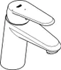 Grohe Eurodisc Cosmopolitan Einhand-Waschtischbatterie Produktbild-Vorschau 2