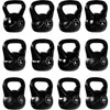 MOVIT® 4kg Kettlebell Kugelhantel schwarz Produktbild-Vorschau 9