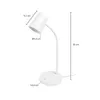 Lindby LED-Tischlampe Ailina, Höhe 36 cm, weiß, dimmbar Produktbild-Vorschau 4