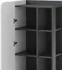 Mobiletto midi Vicco Karen Antracite/bianco 50 x 128 cm con Anteprima dell’immagine prodotto 5