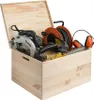 Holzkiste mit Deckel und Griffen für verschiedene Produkte Produktbild-Vorschau 3