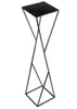 Howhomely Sgabello per fiori in metallo nero 100 cm - Anteprima dell’immagine prodotto 6
