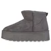 VAN HILL Damen Warm Gefütterte Winter Boots Stiefeletten Produktbild-Vorschau 2