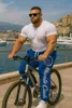 Herren Jogginghose | Monte Carlo 592  Royal/Blau XL Produktbild-Vorschau 4