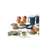 Dantoy BIOplastic grote eetset (donkerblauw/79-delig) Produktbild-Vorschau 2