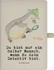 Mr. & Mrs. Panda kariertes notizbuch Detektiv Herz - Produktbild-Vorschau 1