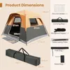 COSTWAY campingtent voor 6 personen, opzet tent met Productafbeelding-voorbeeld 10