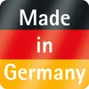 The image displays the German flag colors with text indicating 'Made in Germany'. Produktbild-Vorschau