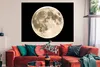 MuchoWow® Poster Mond - Weltraum - Schwarz 160x120 cm - Produktbild-Vorschau 2