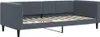 vidaXL Tagesbett Dunkelgrau 90x200 cm Samt Produktbild-Vorschau 1