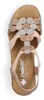 Rieker Sandalen Plat  Sandalen Plat - Roze - Maat 38 Produktbild-Vorschau 33