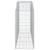 The Living Store Gabione mit Hochbogen 200x50x100/120 cm Produktbild-Vorschau 4