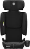 A black car seat is shown from the front against a white background. Náhľad obrázku produktu