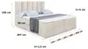 ALTDECOR Boxspringbett mit H3 Matratze und Topper - 180 x Produktbild-Vorschau 7