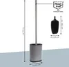 Ensemble WC bremermann BARBENA, gris, avec brosse 3 en 1 Voir les images du produit 7