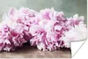 MuchoWow® Poster Rosa Pfingstrosen auf dem Tisch 30x20 cm - Produktbild-Vorschau 1