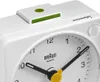 Close-up view of a white Braun alarm clock. Anteprima dell’immagine prodotto